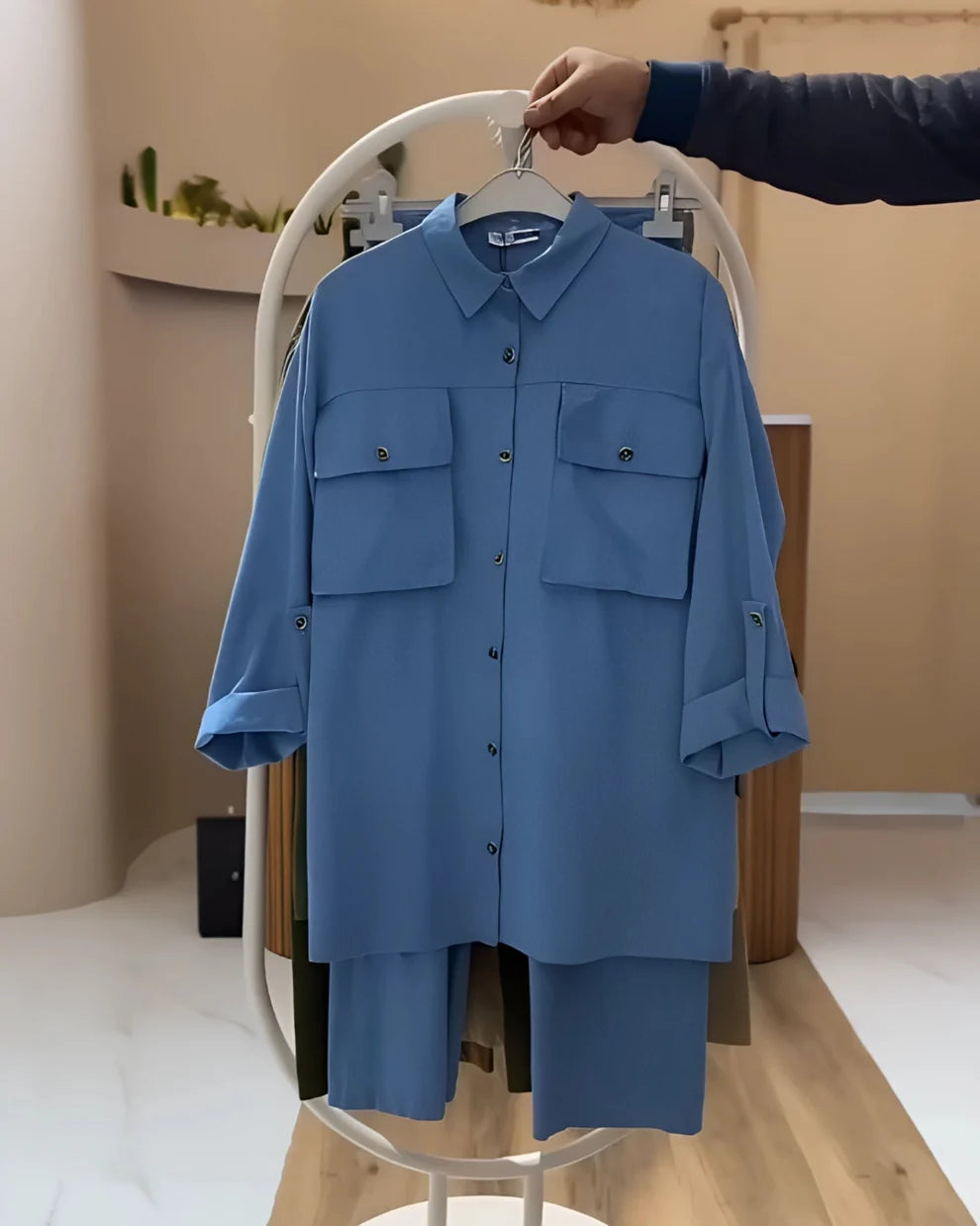 Olive Rush Utility Co-Ord Ensemble