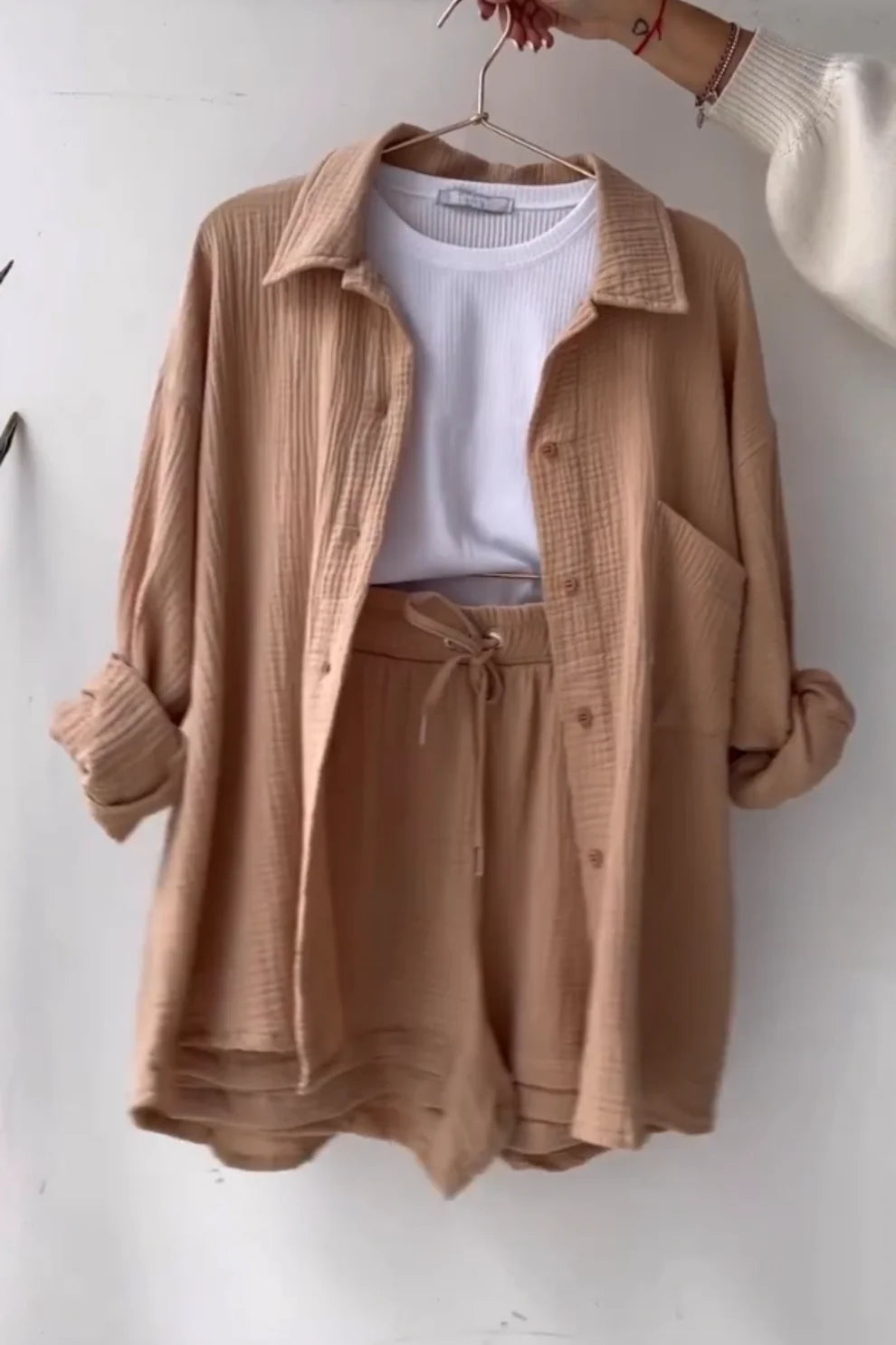 Midnight Charm – Transitional Style Two-Piece