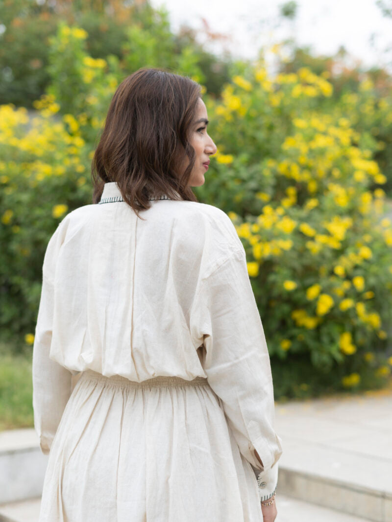 Tailored Calm – The Aara Shirt Dress