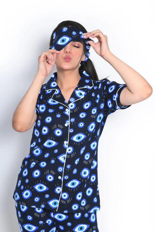 Cozy Evil Eye Pajamas