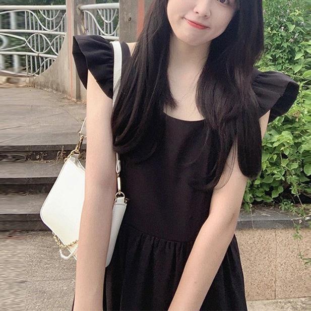 Elegant Black Hepburn Dress