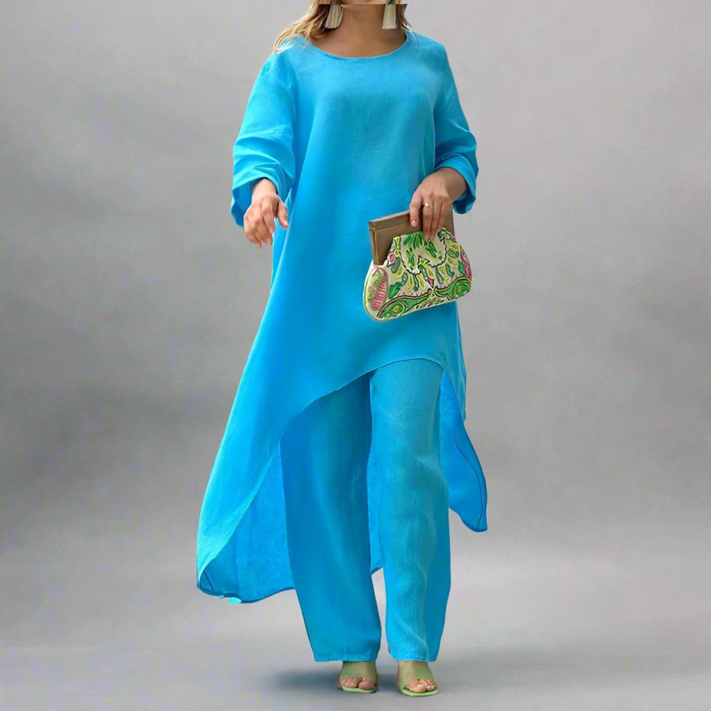 Casual Chic Cotton Linen Set