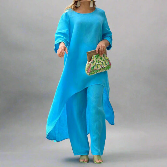 Casual Chic Cotton Linen Set