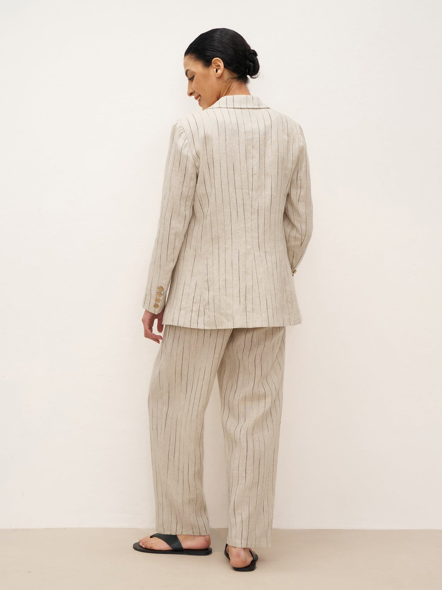 Elegant Linen Suit Set