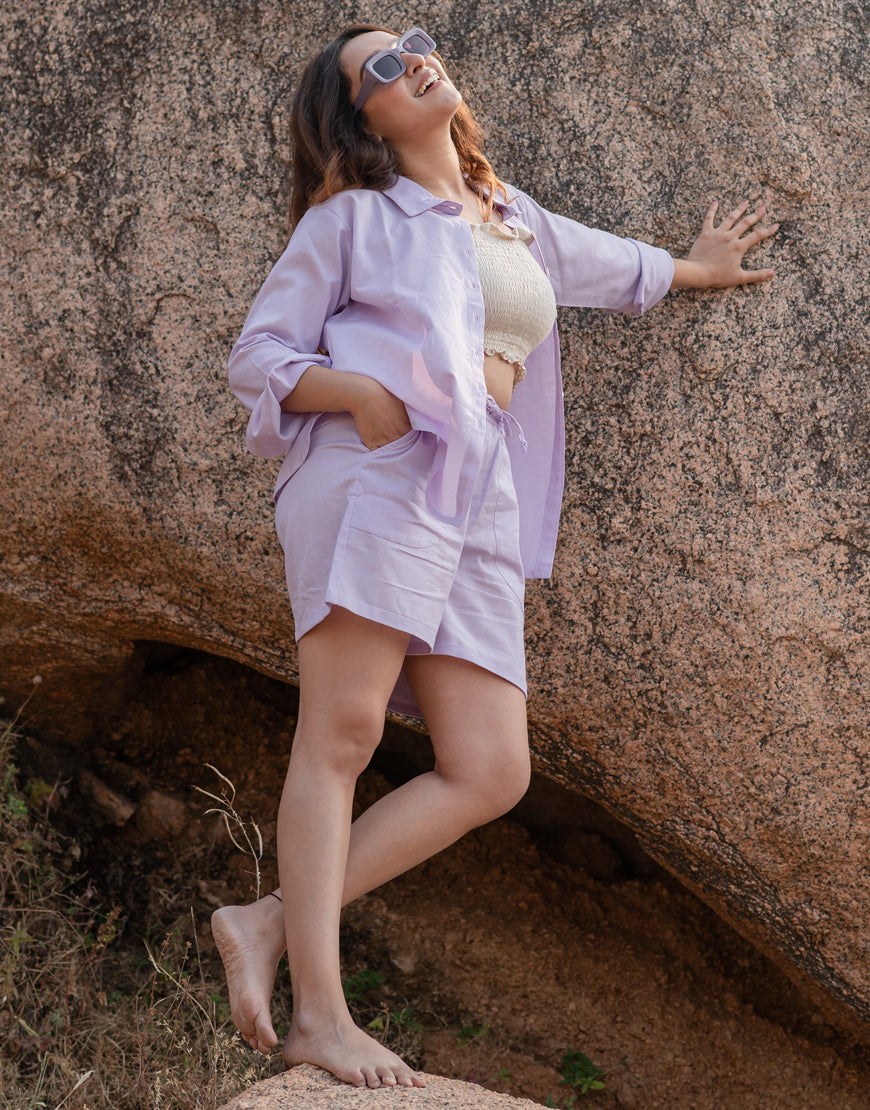 Lilac Comfort Coord Outfit