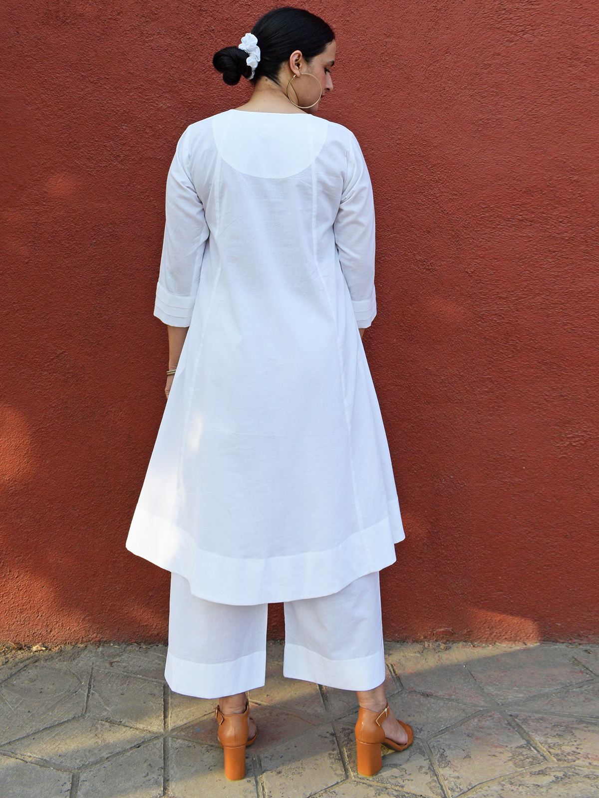Elegant White Kurta Set