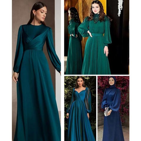 Elegant Ruffled Hepburn Dress