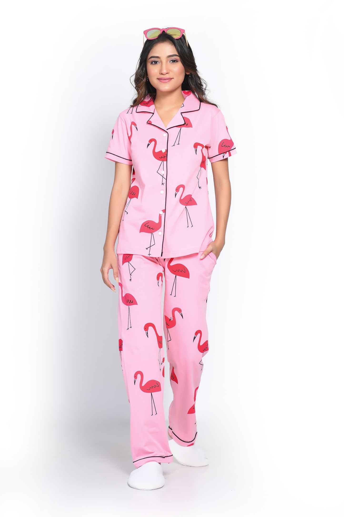 Cozy Flamingo Lounge Set