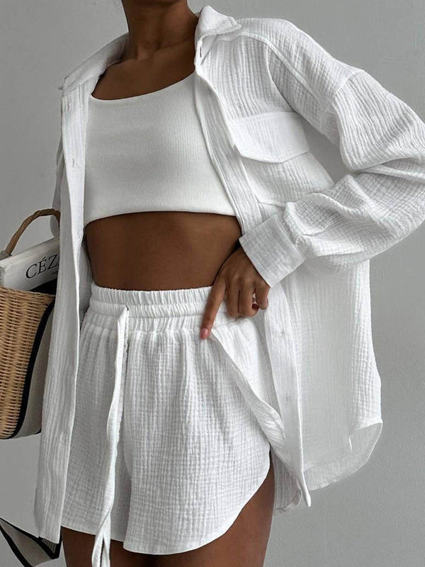 Stylish Two-Piece Shorts Set