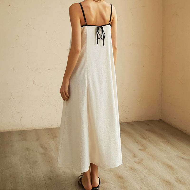 Summer Colorblock Maxi Dress