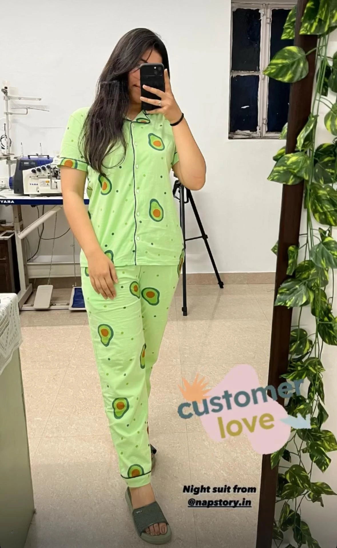 Comfy Avocado Sleepwear