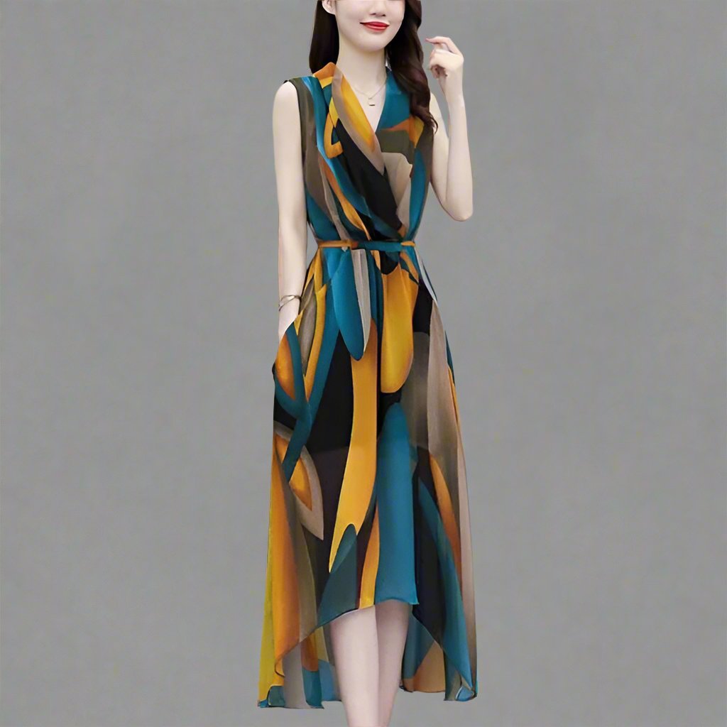 Trendy Mom Midi Waist Dress