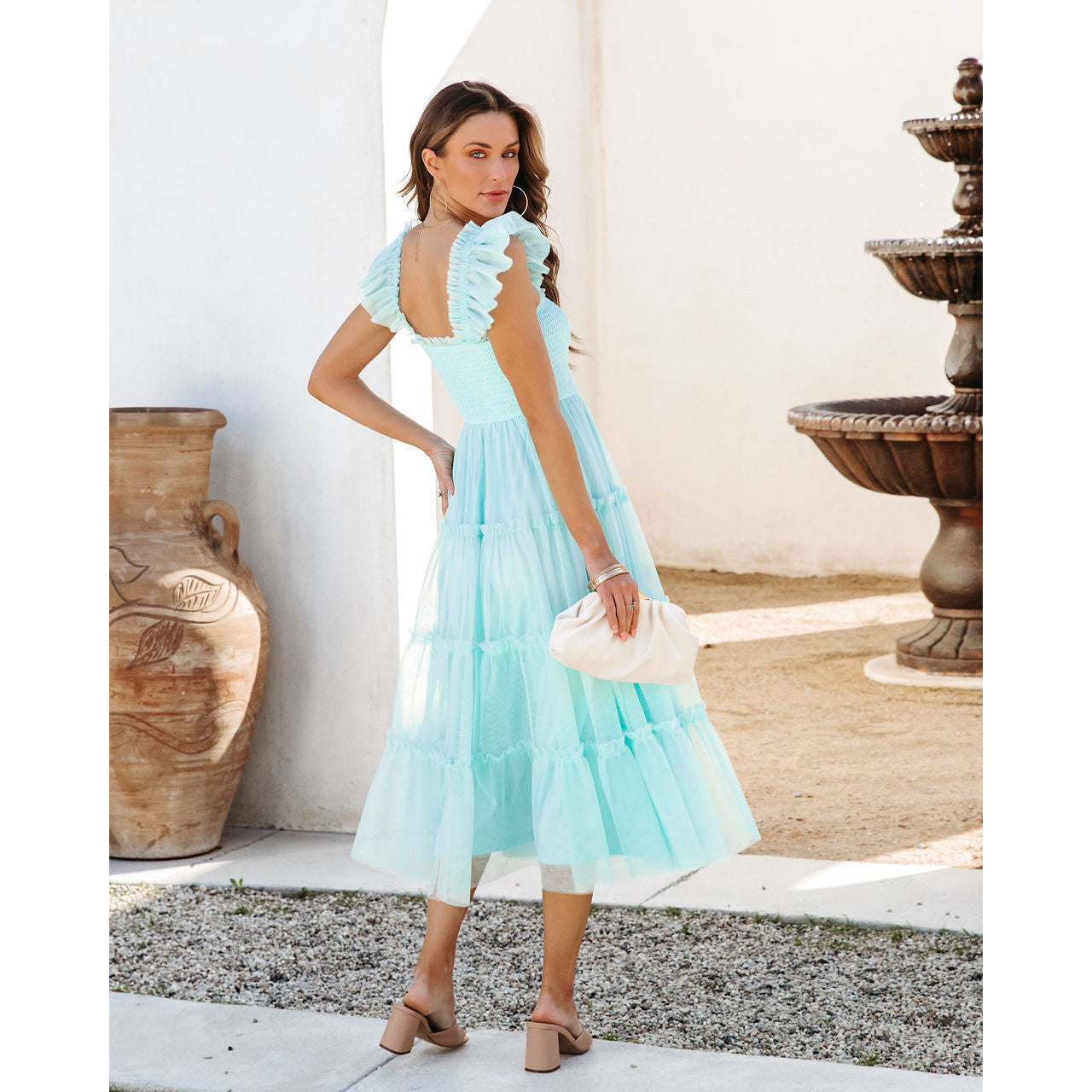 Fairytale Love Tulle Midi Dress