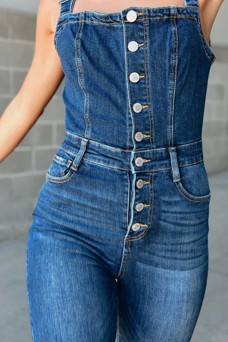 Effortless Denim Jumpsuit