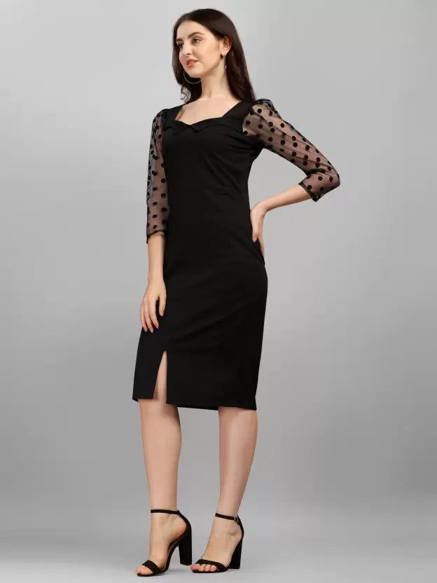 Chic Knitted Bodycon Dress