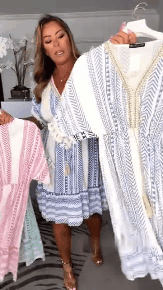 Stunning V-Neck Summer Dress