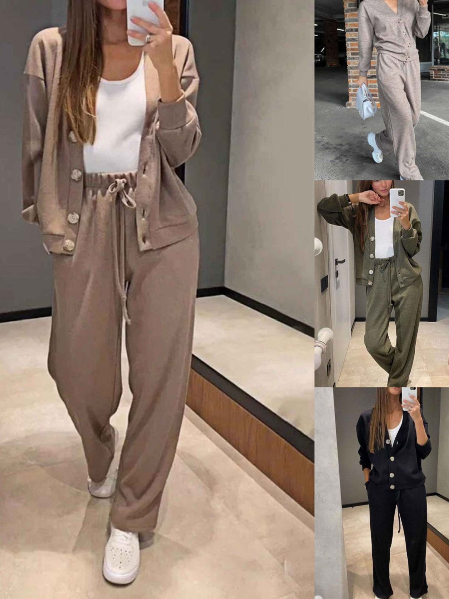 Chic Cozy Sports Suit