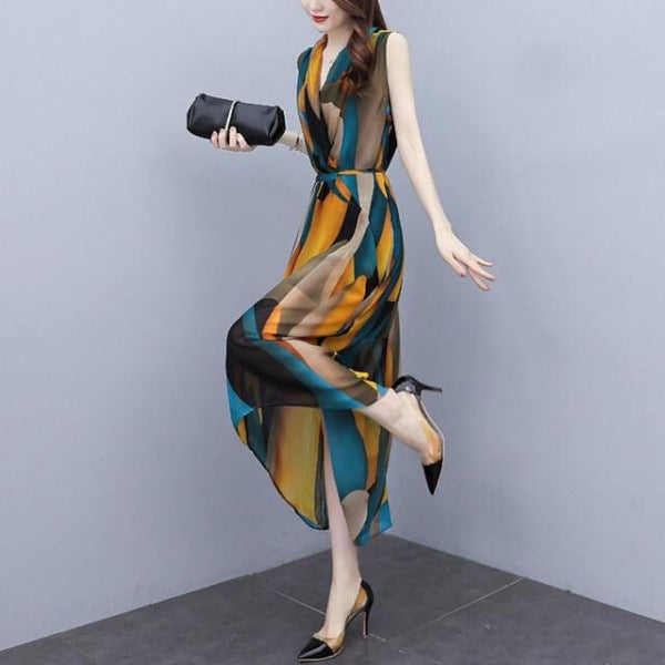 Trendy Mom Midi Waist Dress