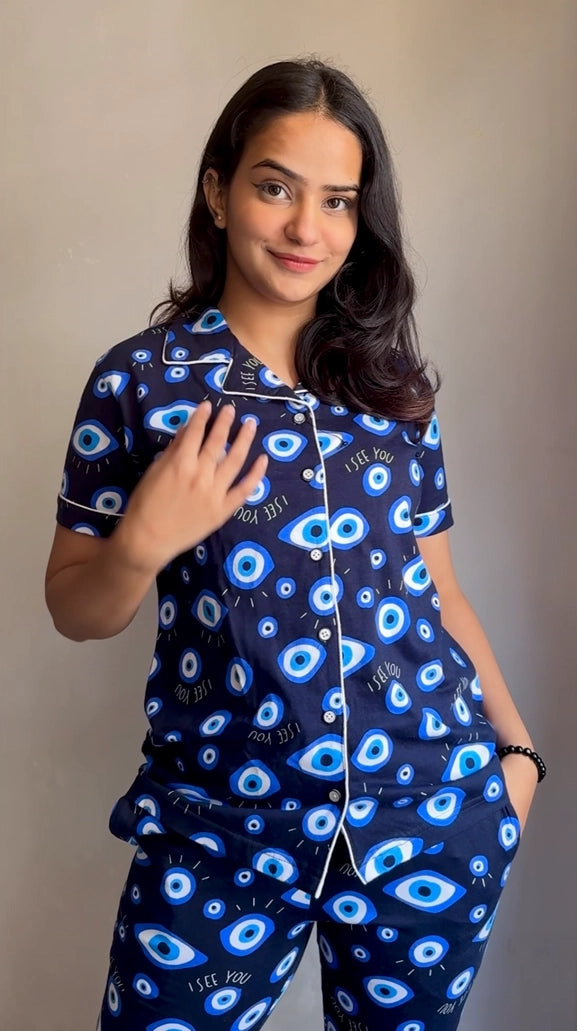 Cozy Evil Eye Pajamas