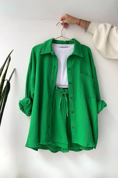 Midnight Charm – Transitional Style Two-Piece