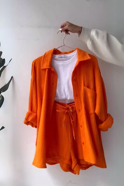 Midnight Charm – Transitional Style Two-Piece