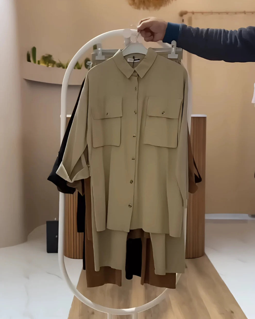 Olive Rush Utility Co-Ord Ensemble