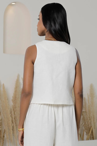 Monochrome Waistcoat – Fashion Forward Layering Piece