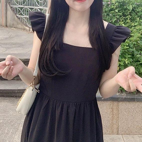 Elegant Black Hepburn Dress