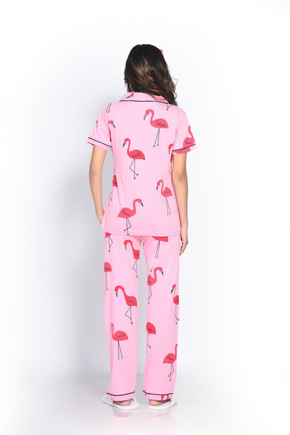 Cozy Flamingo Lounge Set