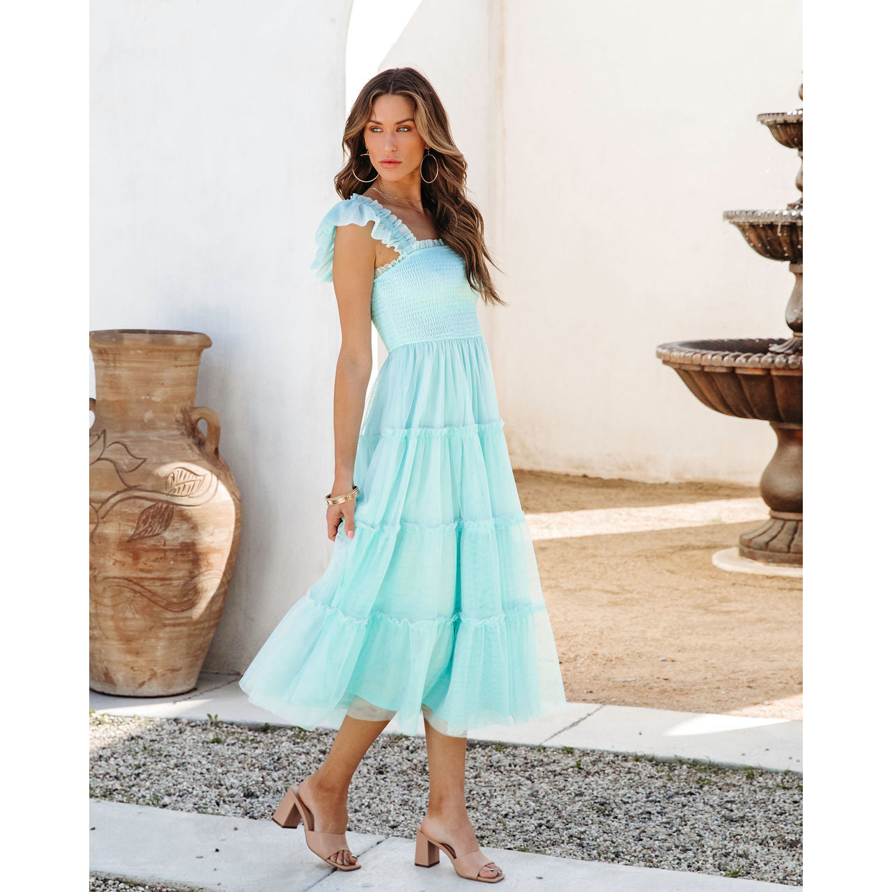 Fairytale Love Tulle Midi Dress