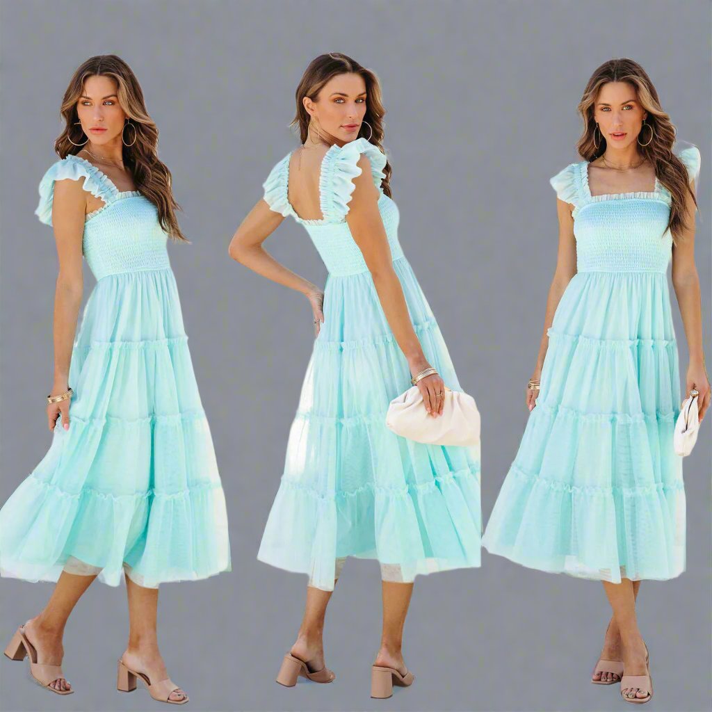 Fairytale Love Tulle Midi Dress