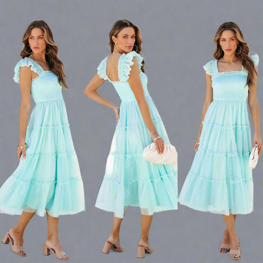 Fairytale Love Tulle Midi Dress