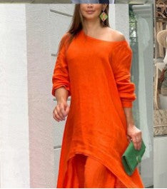 Casual Chic Cotton Linen Set