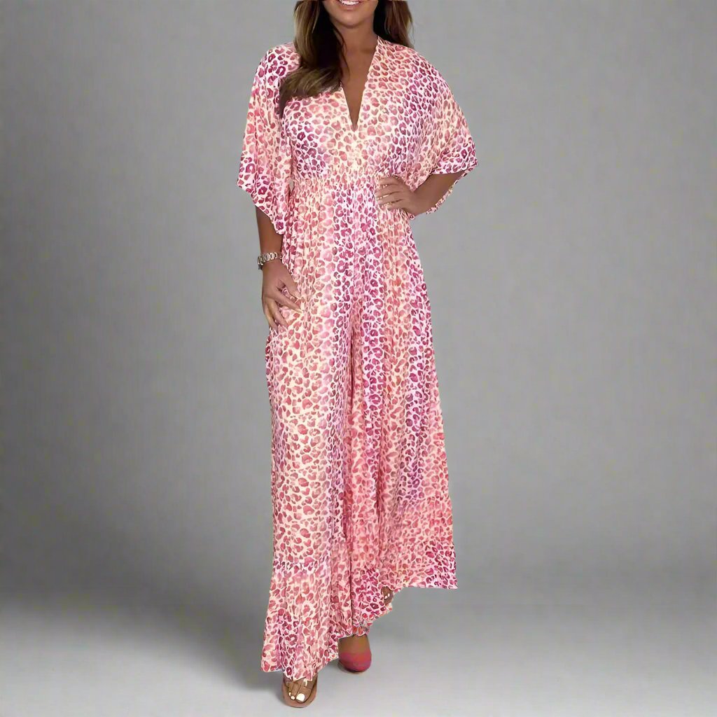 Elegant V-neck Jumpsuit