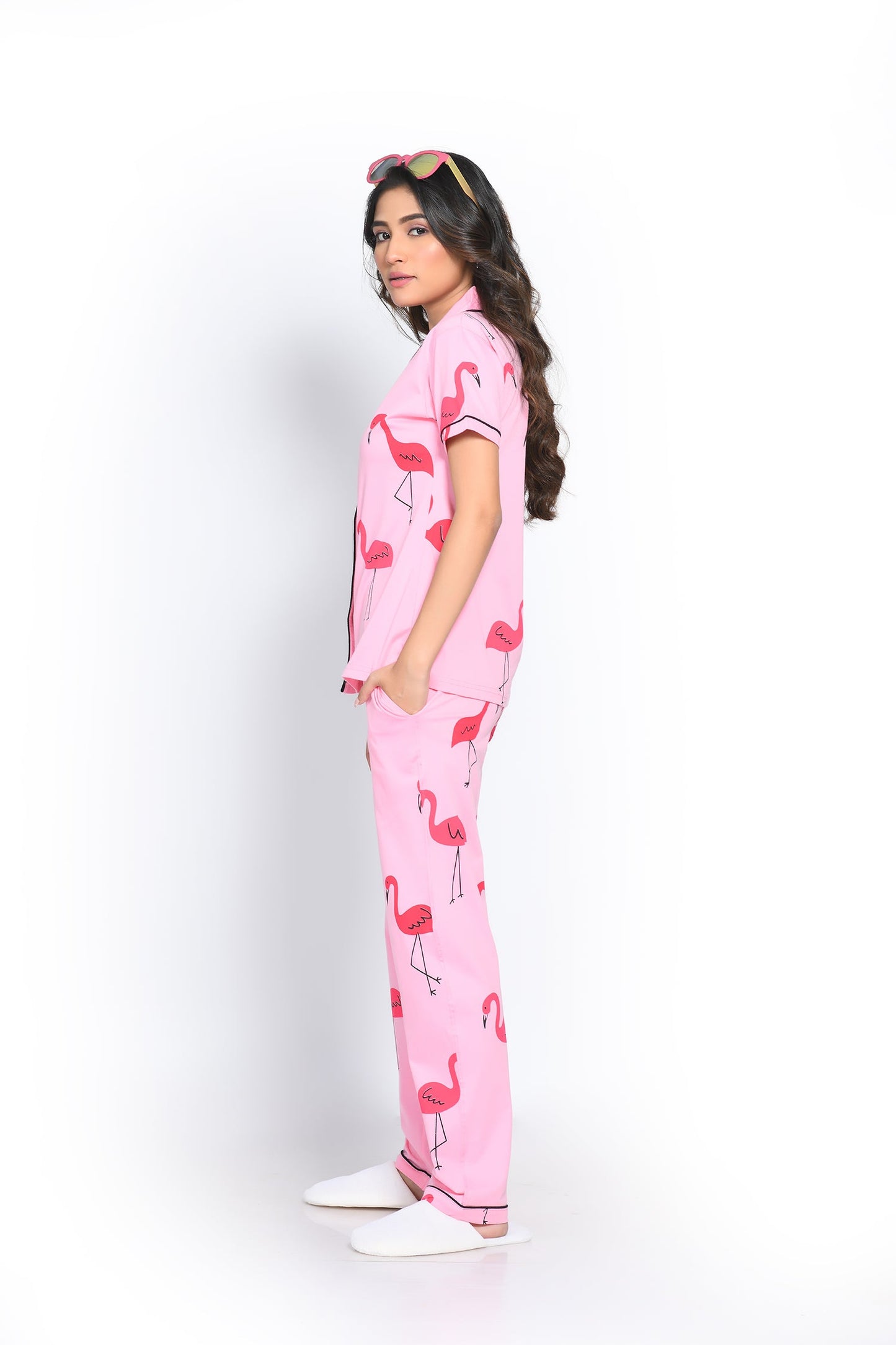 Cozy Flamingo Lounge Set
