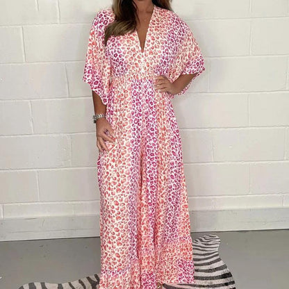 Elegant V-neck Jumpsuit