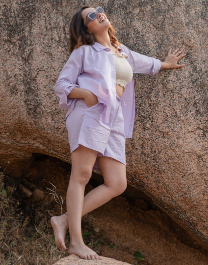 Lilac Comfort Coord Outfit