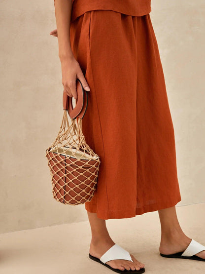 Linen Comfort Two-Piece Set