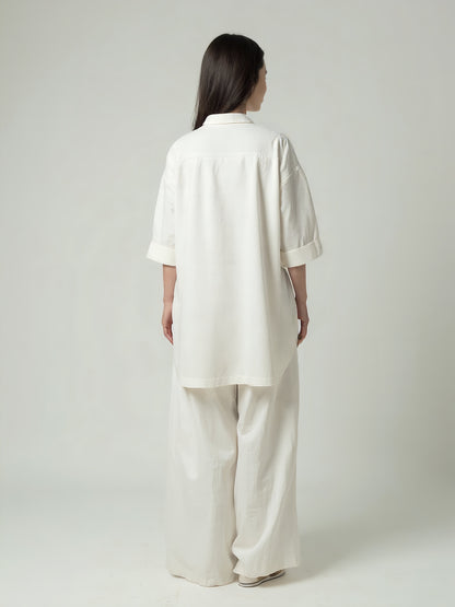 Vanilla Linen Outfit Set