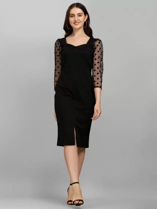 Chic Knitted Bodycon Dress