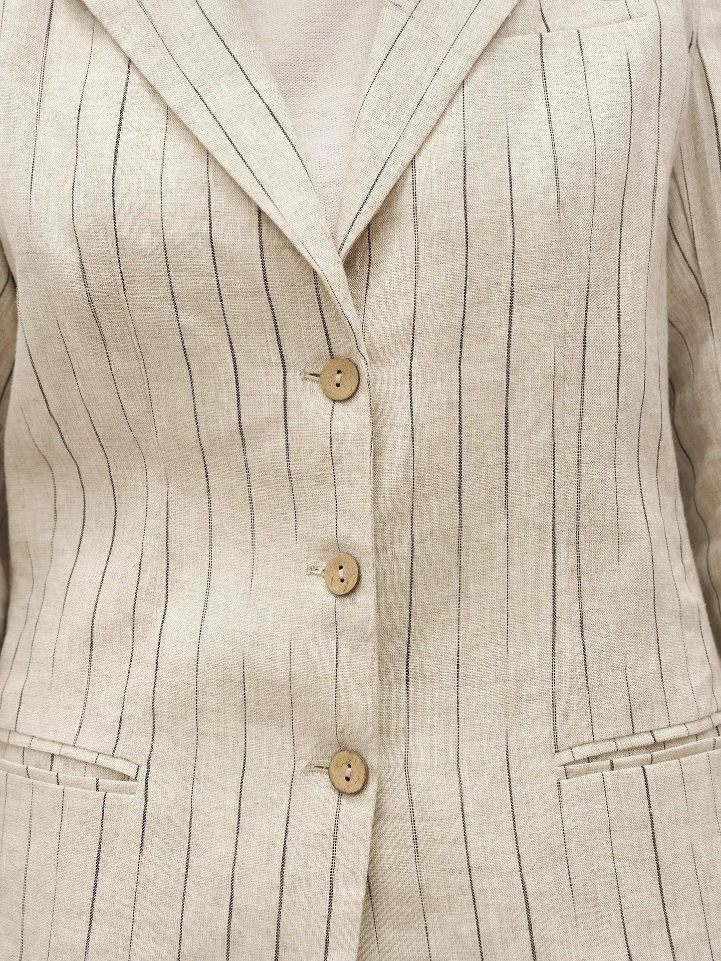 Elegant Linen Suit Set
