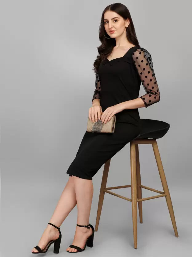 Chic Knitted Bodycon Dress