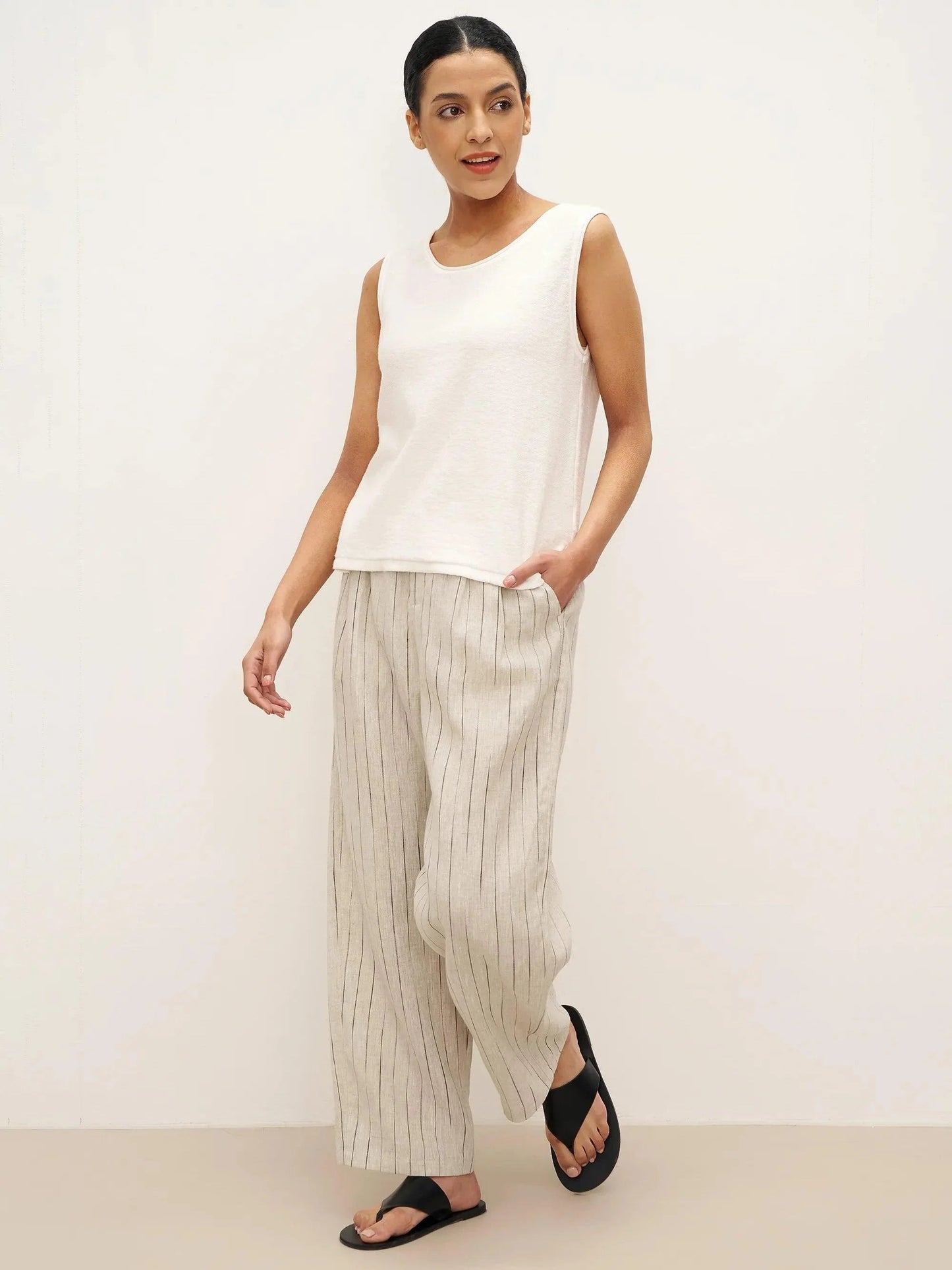 Elegant Linen Suit Set