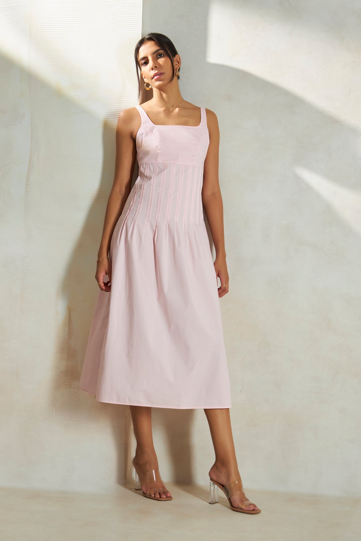 Elyse Eco Cotton Midi Dress