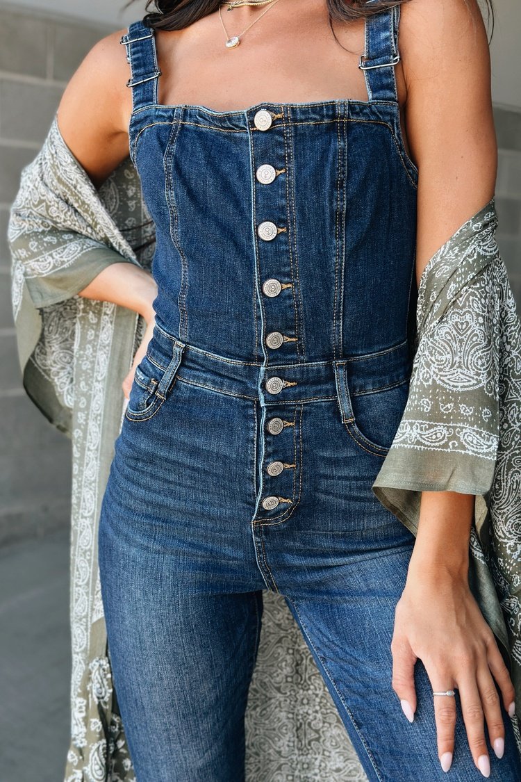 Effortless Denim Jumpsuit