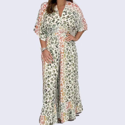Elegant V-neck Jumpsuit