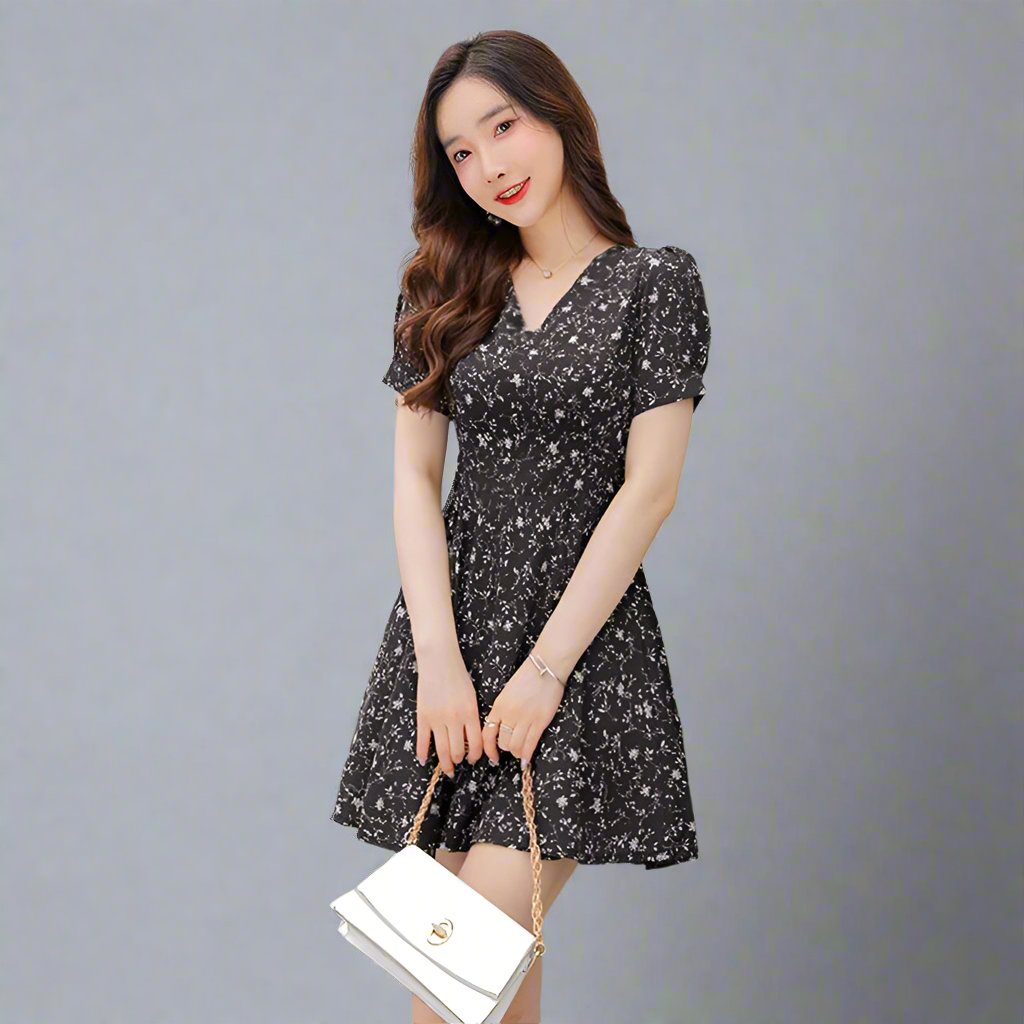 Floral Charm Mini Dress