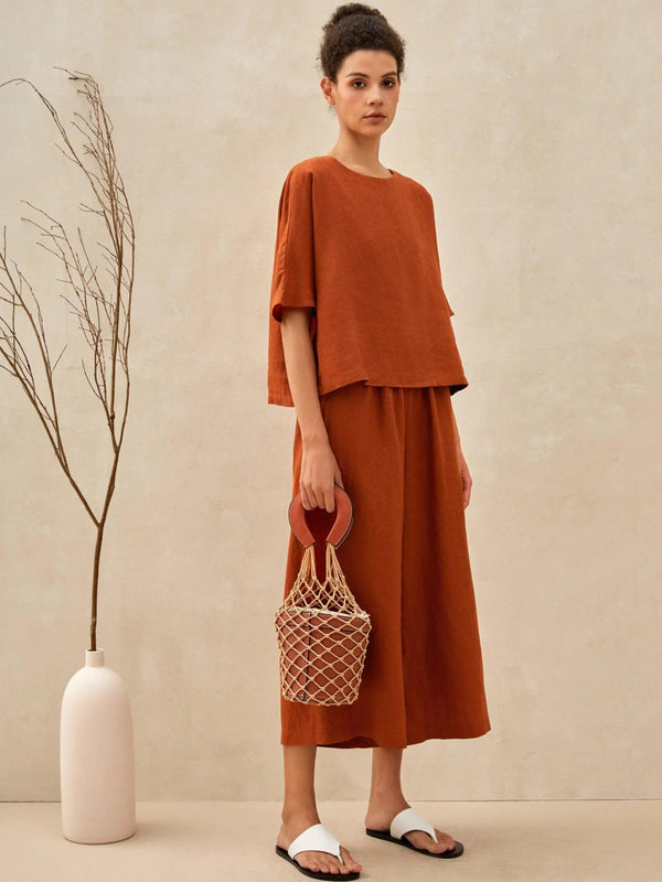 Linen Comfort Two-Piece Set