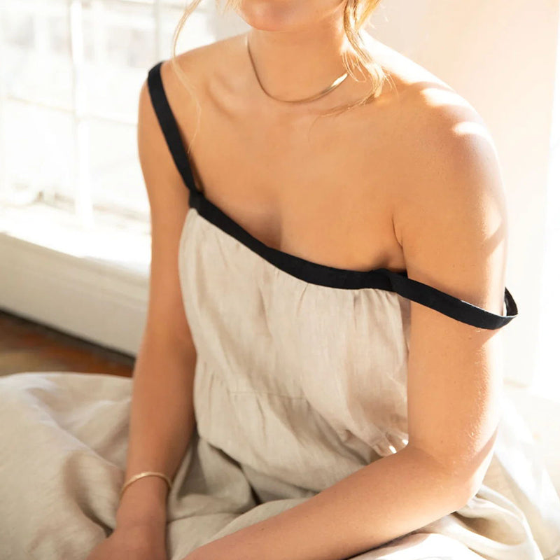 Summer Colorblock Maxi Dress