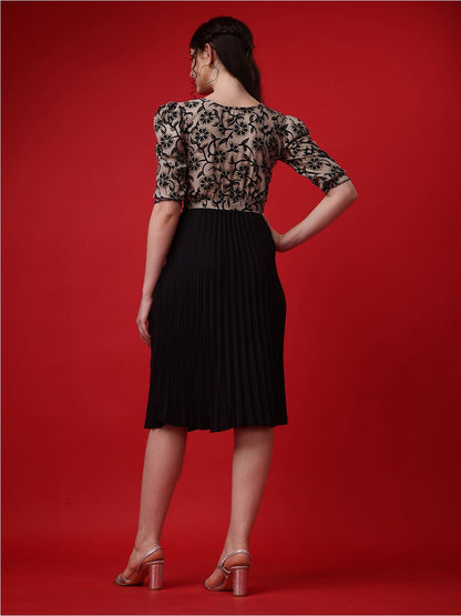 Floral Bliss Midi Dress